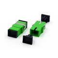 FO adapter SC/APC Simplex Singlemode voor snapin, Groen