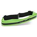 InLine® sport belt bag Duo green, stretch, waist circumference 78-125cm