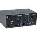 KVM Desktop Switch, 2-port, Dual Monitor, HDMI 2.0, 4K, USB 3.0, Audio