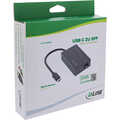 InLine® USB-C to SFP Gigabit fibre network adapter (10/100/1000 Mb/s)
