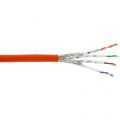 Installation Cable S/FTP PiMF Cat.7a AWG23 1200MHz halogen free orange 300m