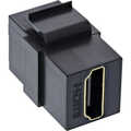 HDMI Keystone Snap-In module, 4K/60Hz, HDMI AF/AF black