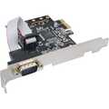 InLine Interface Card 1 Port Serial 9 Pin PCIe