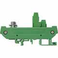 InLine D-Sub 25 terminal block, socket, screw terminal, for top-hat rail