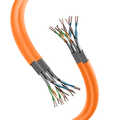 INFRALAN Cat.7 1000 AWG23, S/FTP 8P CPR Eca orange, 500m