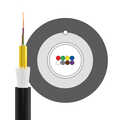 Fiber Outdoor kabel 8 vezels OM4 per meter