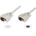 Datatransfer extension cable, D-Sub9 M/F, 3.0m, serial, molded, be