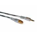 Stereo kabel 3,5mm plug Mâ†’F  3m