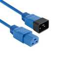 ACT Netsnoer C20 - C21 IEC60320 blauw 1 m
