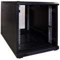 12U mini serverkast met geperforeerde deur 600x600x720mm (BxDxH)