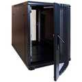 15U mini serverkast met geperforeerde deur 600x800x860mm (BxDxH)