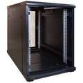 15U mini serverkast met geperforeerde deur 600x1000x860mm (BxDxH)