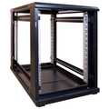 15U mini serverkast met geperforeerde deur 600x800x860mm (BxDxH)