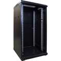 22U serverkast met glazen deur 600x600x1200mm (BxDxH)