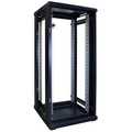 27U serverkast met glazen deur 600x600x1400mm (BxDxH)