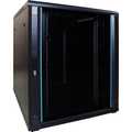 18U, 19Inch serverkast, glazen deur (BxDxH) 800x1000x916mm