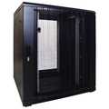 18U, 19Inch serverkast, geperforeerde deuren (BxDxH) 800x800x916mm