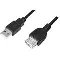 USB 2.0 adapter, USB-A/M to DB9 (RS232)/M, Win11, black