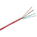 UTP Cat.4 met functiebehoud FB60/E30 Rood (100m)
