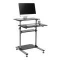 Sit-stand workstation, mobile
