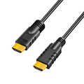 HDMI cable, A/M to A/M, 4K/30 Hz, amplifier, black, 30 m