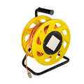 Cable drum, Cat.6A, S/FTP, orange, 60 m
