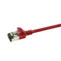 Slim CAT6A patchkabel U/FTP PIMF SlimLine rood 3m