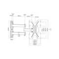 3D Universal TV/Monitor Mount up to 107cm (42