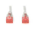 Grijs LSZH U/UTP CAT6 slimline patchkabel snagless 2m
