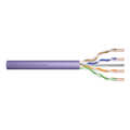 CAT 6 U-UTP installation cable, 250 MHz AWG 23/1, Dca, 305 m, Easy Pull Box, SX, Purple