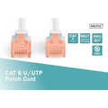CAT 6 U-UTP patch cord, Cu, LSZH AWG 26/7, length 0.50 m, color grey