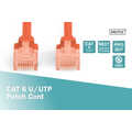 CAT 6 U-UTP patch cord, Cu, LSZH AWG 26/7, length 5 m, color red