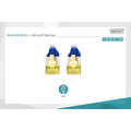 CAT 6A S-FTP patch cord, Cu, LSZH AWG 26/7, length 5 m, color blue