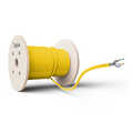 CAT 7A S-FTP installation cable, 1500 MHz Cca (EN 50575), AWG 22/1, 500 m drum, yellow