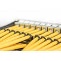 CAT 7A S-FTP installation cable, 1500 MHz B2ca (EN 50575), AWG 22/1, 500 m drum, Sx, yellow