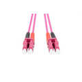 FO patch cord, duplex, LC to LC MM OM4 50/125 µ, 1 m