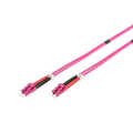 FO patch cord, duplex, LC to LC MM OM4 50/125 µ, 3 m