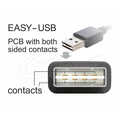 USB 2.0-kabel, EASY A-stekker haaks naar B-stekker, 5 m DeLock