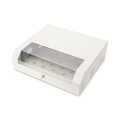 Wall mounting cabinet, SOHO, slim, 145x525x475 mm 3U rotatable, 2U fix, color grey (RAL 7035)