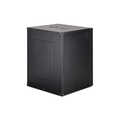 16U wall mounting cabinet 789x600x600 mm, color black (RAL 9005)