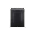 16U wall mounting cabinet 789x600x600 mm, color black (RAL 9005)