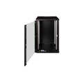 20U wall mounting cabinet, Unique 998x600x600 mm, color black (RAL 9005)