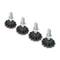 Levelling feet for network- and server cabinets adjustable height, 4 pieces