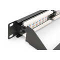 DIGITUS CAT 6, Class E Patch Panel, unshielded 24-port RJ45, 8P8C, LSA, 1U, Rack Mount