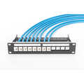 CAT 6A Keystone Jack, unshielded tool free connection