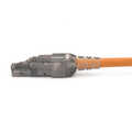 CAT 6A connector for field assembly, unshielded AWG 27/7 to 22/1, solid and stranded wire