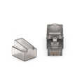 CAT 6A connector for field assembly, unshielded AWG 27/7 to 22/1, solid and stranded wire