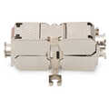 Field Termination Coupler CAT 6A, 500 MHz for AWG 22-26, fully shielded, keyst. design, 26x35x80