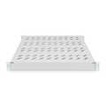 1U fixed shelf for 800 mm depth racks 43x484x508 mm, adjust. up to 700 mm depth, grey