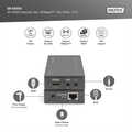 4K HDMI Extender Set, HDBaseT, UHD 4K*2K@30Hz 70m over network cable (Cat 5E, 6, 7)
